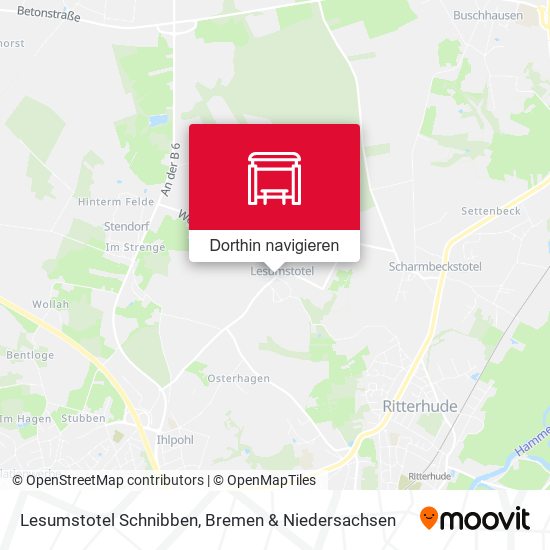 Lesumstotel Schnibben Karte