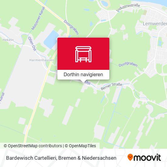 Bardewisch Cartellieri Karte