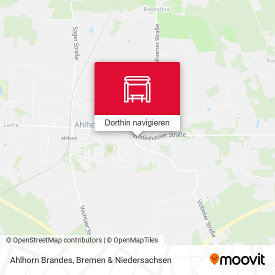 Ahlhorn Brandes Karte