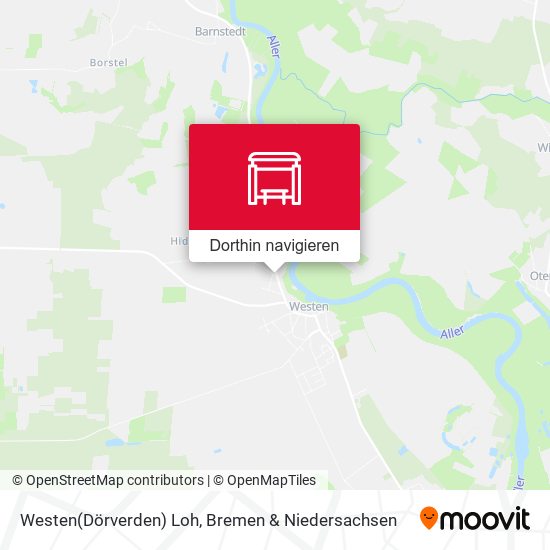 Westen(Dörverden) Loh Karte