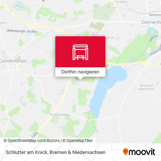 Schlutter am Knick Karte