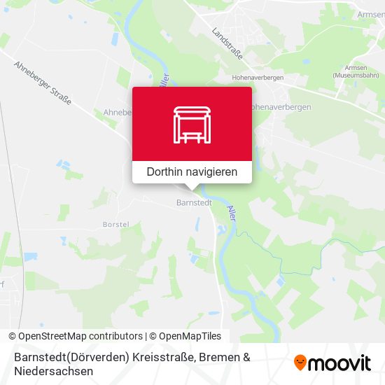 Barnstedt(Dörverden) Kreisstraße Karte