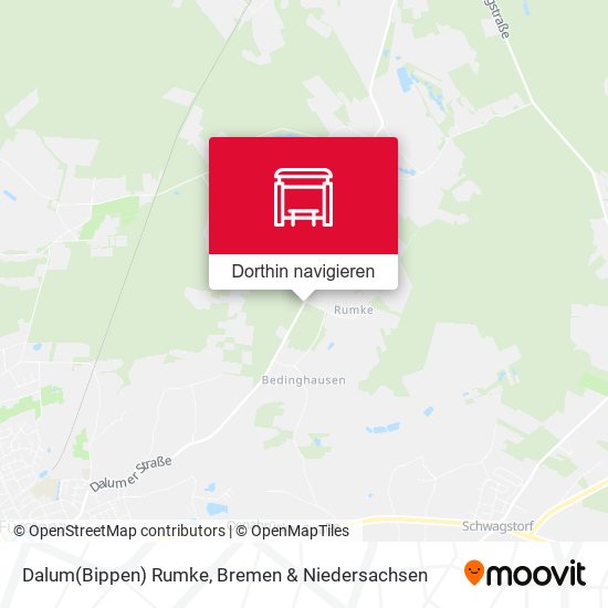 Dalum(Bippen) Rumke Karte