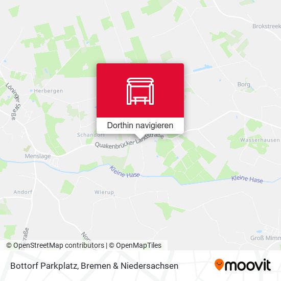 Bottorf Parkplatz Karte
