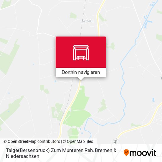 Talge(Bersenbrück) Zum Munteren Reh Karte