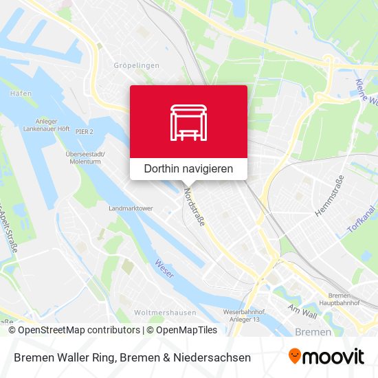 Bremen Waller Ring Karte