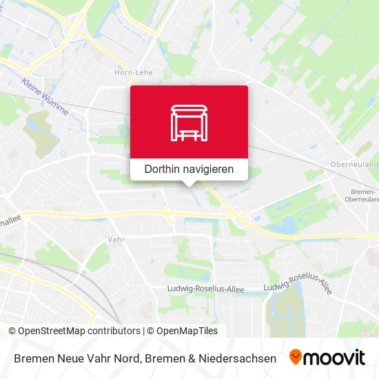 Bremen Neue Vahr Nord Karte