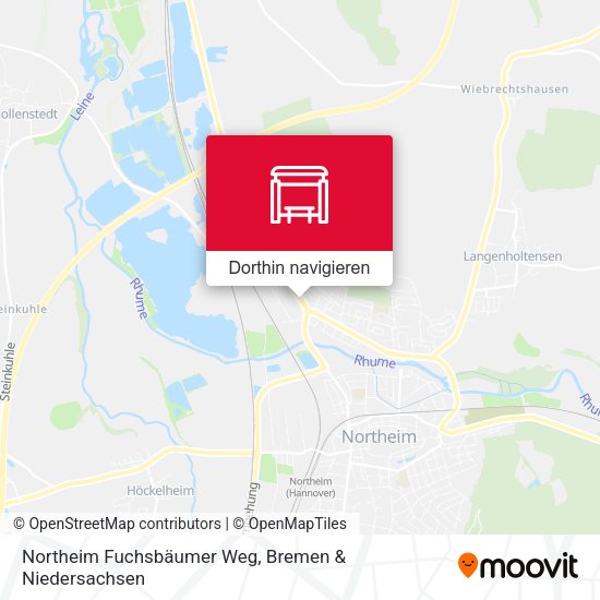 Northeim Fuchsbäumer Weg Karte
