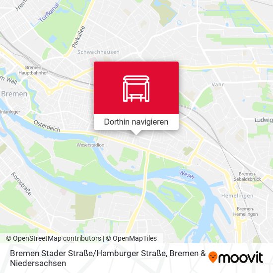 Bremen Stader Straße / Hamburger Straße Karte