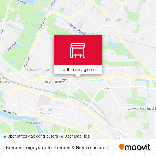 Bremen Loignystraße Karte