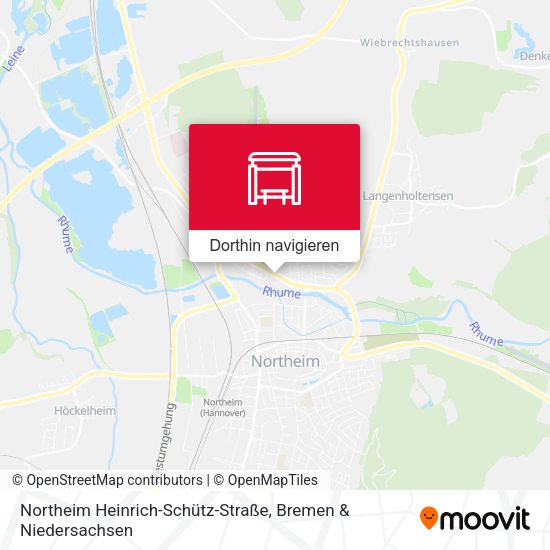 Northeim Heinrich-Schütz-Straße Karte