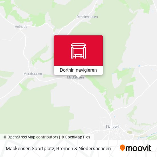 Mackensen Sportplatz Karte