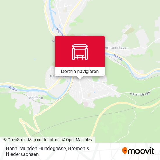 Hann. Münden Hundegasse Karte