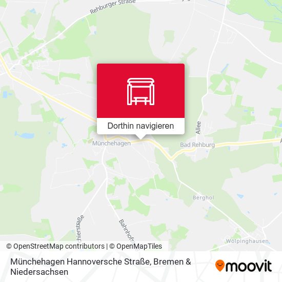 Münchehagen Hannoversche Straße Karte
