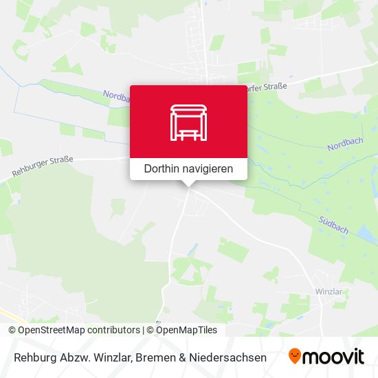 Rehburg Abzw. Winzlar Karte