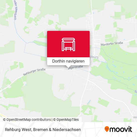 Rehburg West Karte