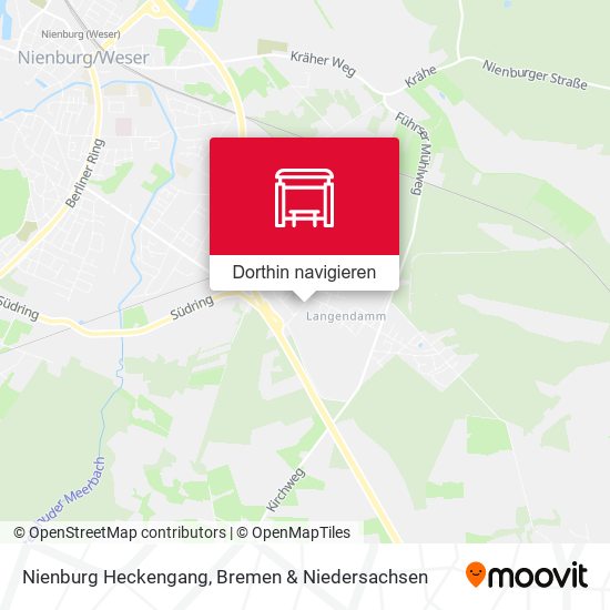Nienburg Heckengang Karte