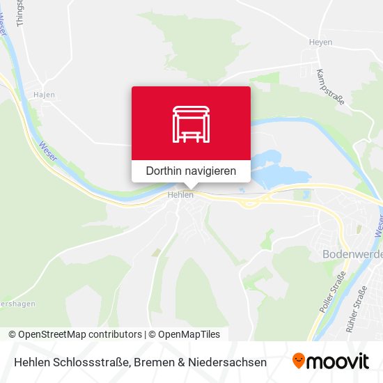 Hehlen Schlossstraße Karte