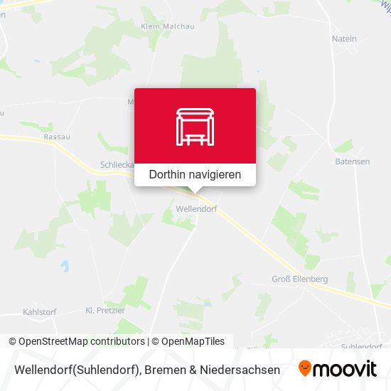 Wellendorf(Suhlendorf) Karte