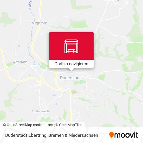 Duderstadt Ebertring Karte