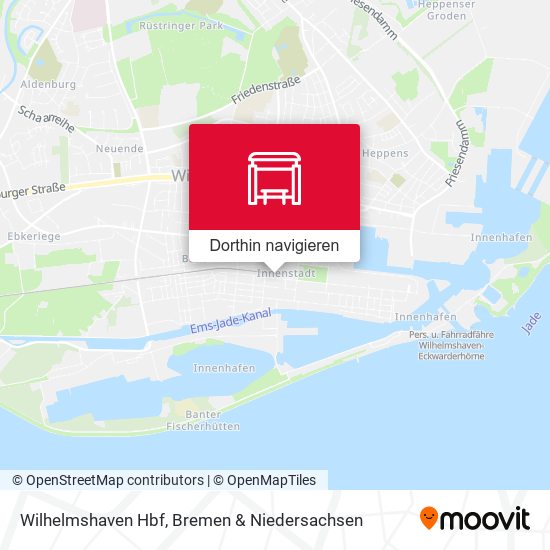 Wilhelmshaven Hbf Karte