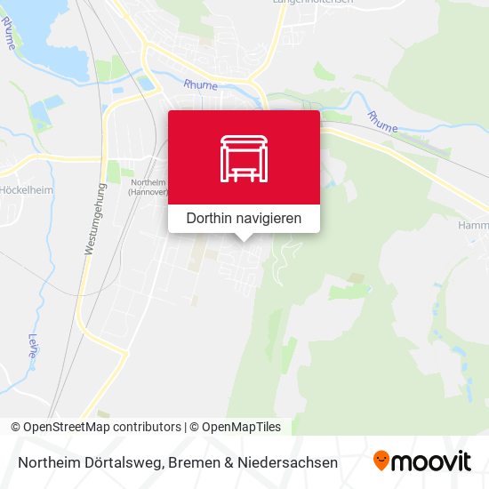 Northeim Dörtalsweg Karte