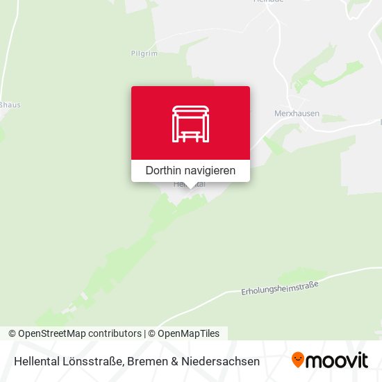 Hellental Lönsstraße Karte