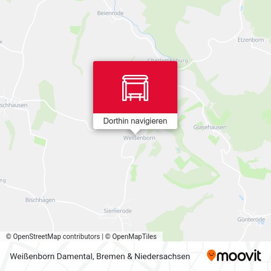 Weißenborn Damental Karte