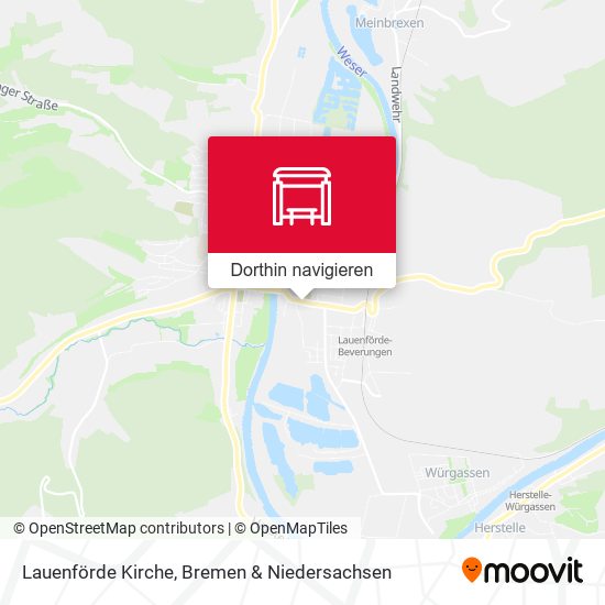 Lauenförde Kirche Karte