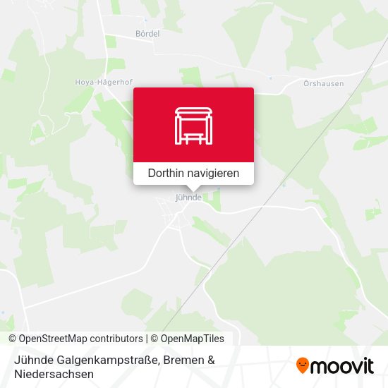 Jühnde Galgenkampstraße Karte