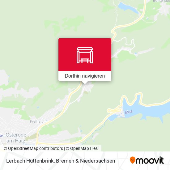 Lerbach Hüttenbrink Karte