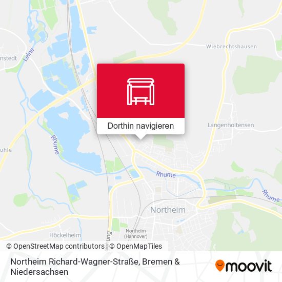 Northeim Richard-Wagner-Straße Karte