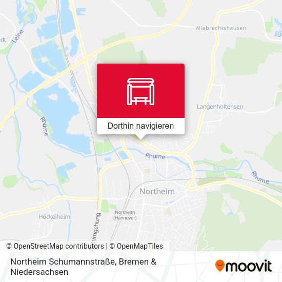 Northeim Schumannstraße Karte