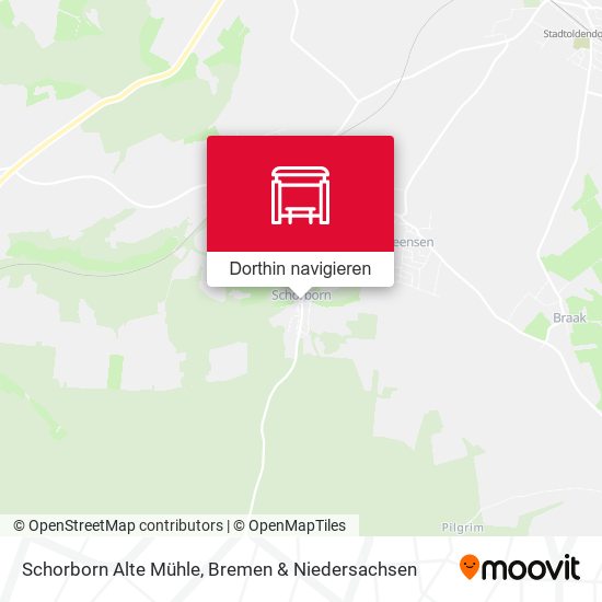 Schorborn Alte Mühle Karte