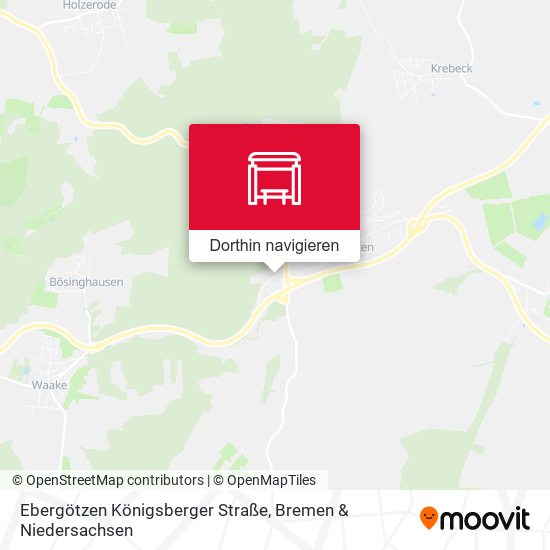 Ebergötzen Königsberger Straße Karte