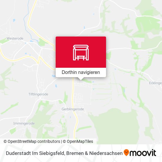 Duderstadt Im Siebigsfeld Karte