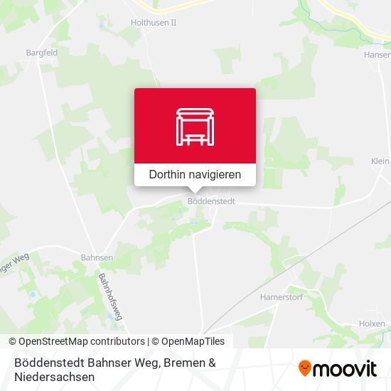 Böddenstedt Bahnser Weg Karte