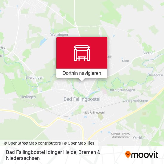 Bad Fallingbostel Idinger Heide Karte