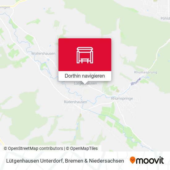Lütgenhausen Unterdorf Karte
