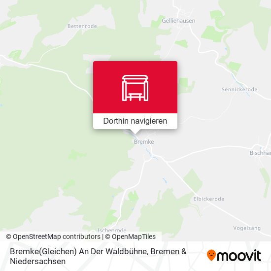 Bremke(Gleichen) An Der Waldbühne Karte