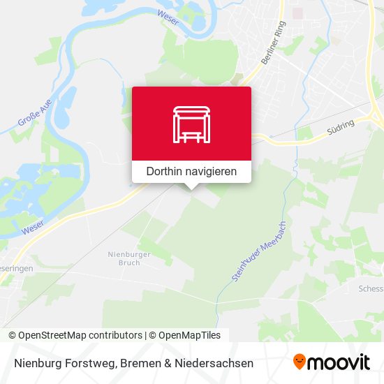 Nienburg Forstweg Karte