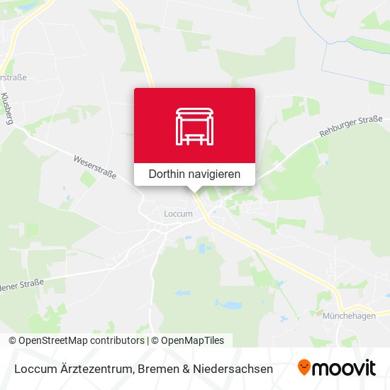 Loccum Ärztezentrum Karte
