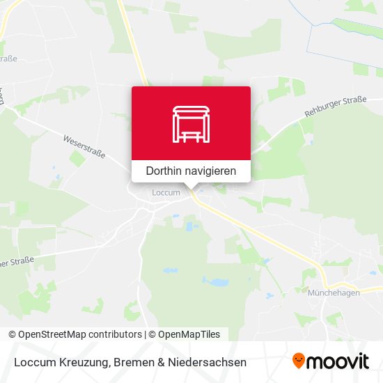 Loccum Kreuzung Karte