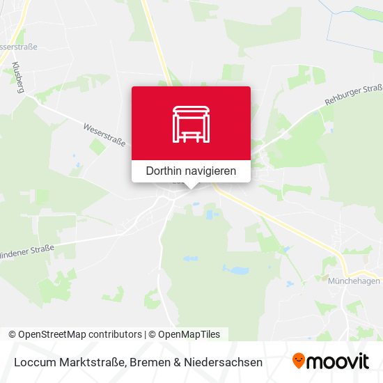 Loccum Marktstraße Karte