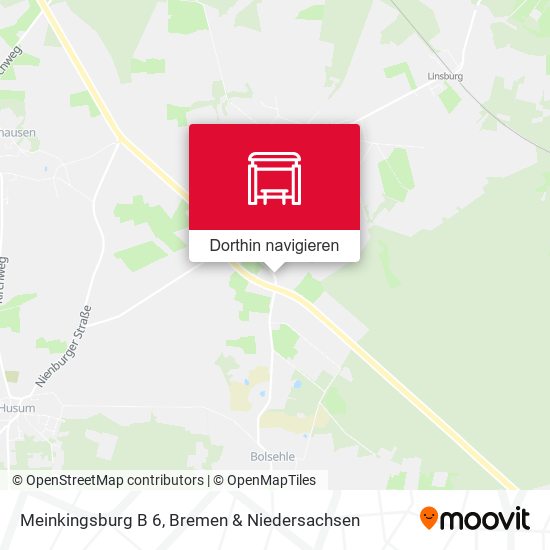 Meinkingsburg B 6 Karte