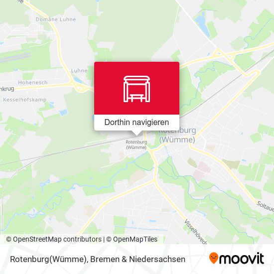 Rotenburg(Wümme) Karte
