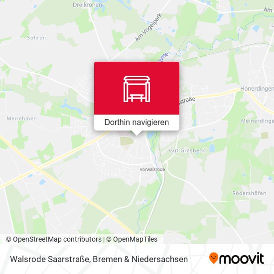 Walsrode Saarstraße Karte