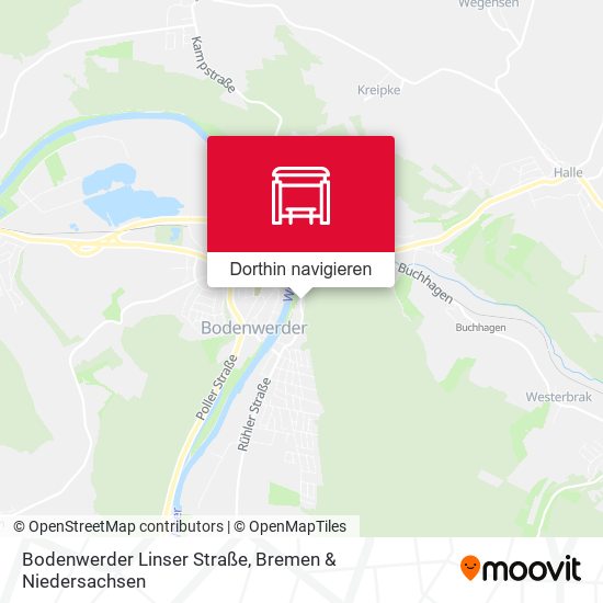 Bodenwerder Linser Straße Karte