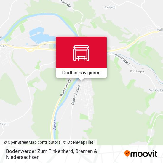 Bodenwerder Zum Finkenherd Karte