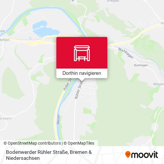 Bodenwerder Rühler Straße Karte